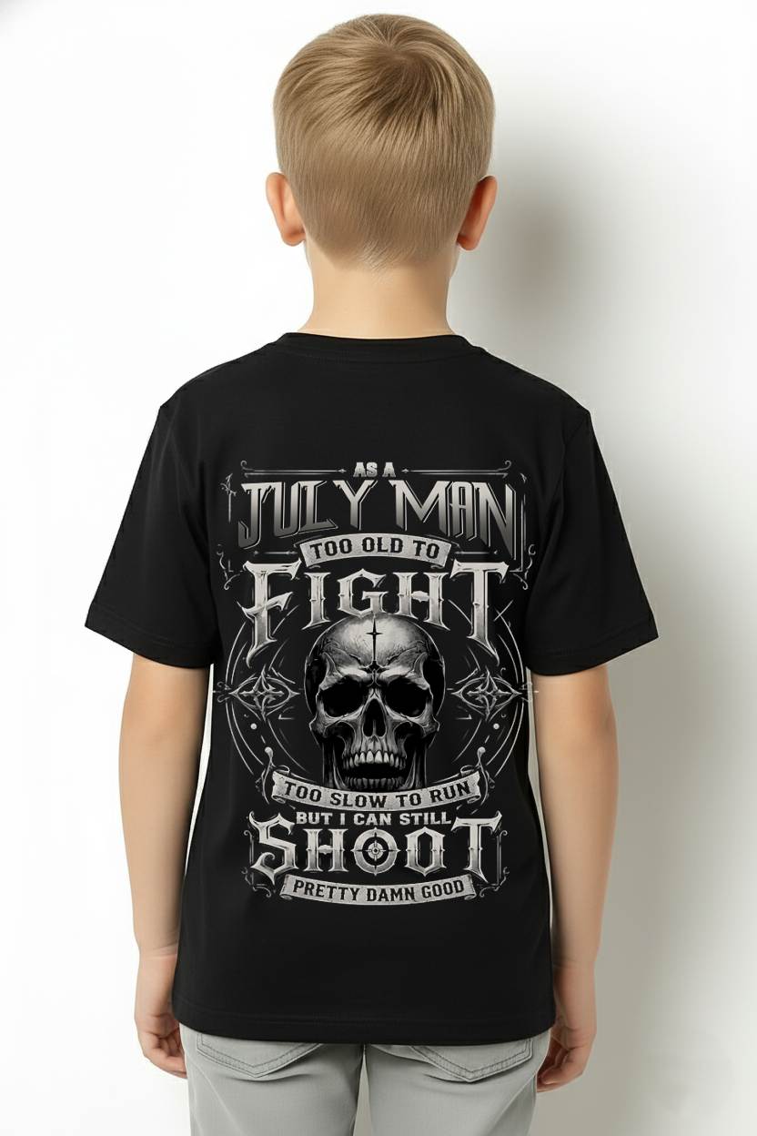 "YES, I CAN SHOOT PRETTY DAMN GOOD" –  COOL T - SHIRT FOR MEN – TIEN07 (SKU2606-83-07)