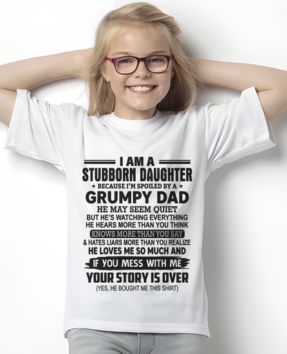 I'M A STUBBORN DAUGHTER - FROM DAD TO DAUGHTER - TIEN01 (SKU26T-01-52-00)
