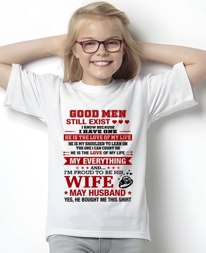 "My Husband Is The Love Of My Life" – The Special T - Shirt From Husband –TIEN05 (SKU2605-364-05)