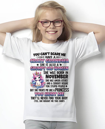 NOVEMBER - YOU CAN'T SCARE ME - GIFT FROM GRANDMA - TIEN11 (SKU09-106-11)
