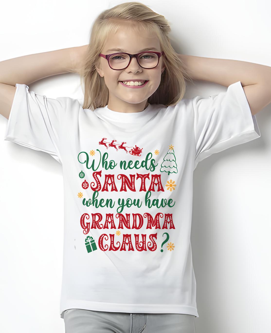 CHRISTMAX T-SHRIT FOR GRANDMA - GIFT FROM GRANDMA - TIEN00
