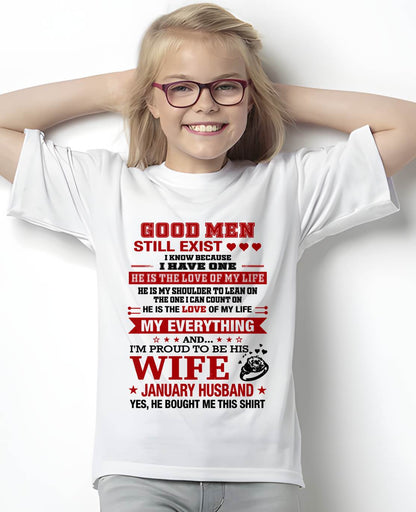 "My Husband Is The Love Of My Life" – The Special T - Shirt From Husband – TIEN01 (SKU2605-364-01)
