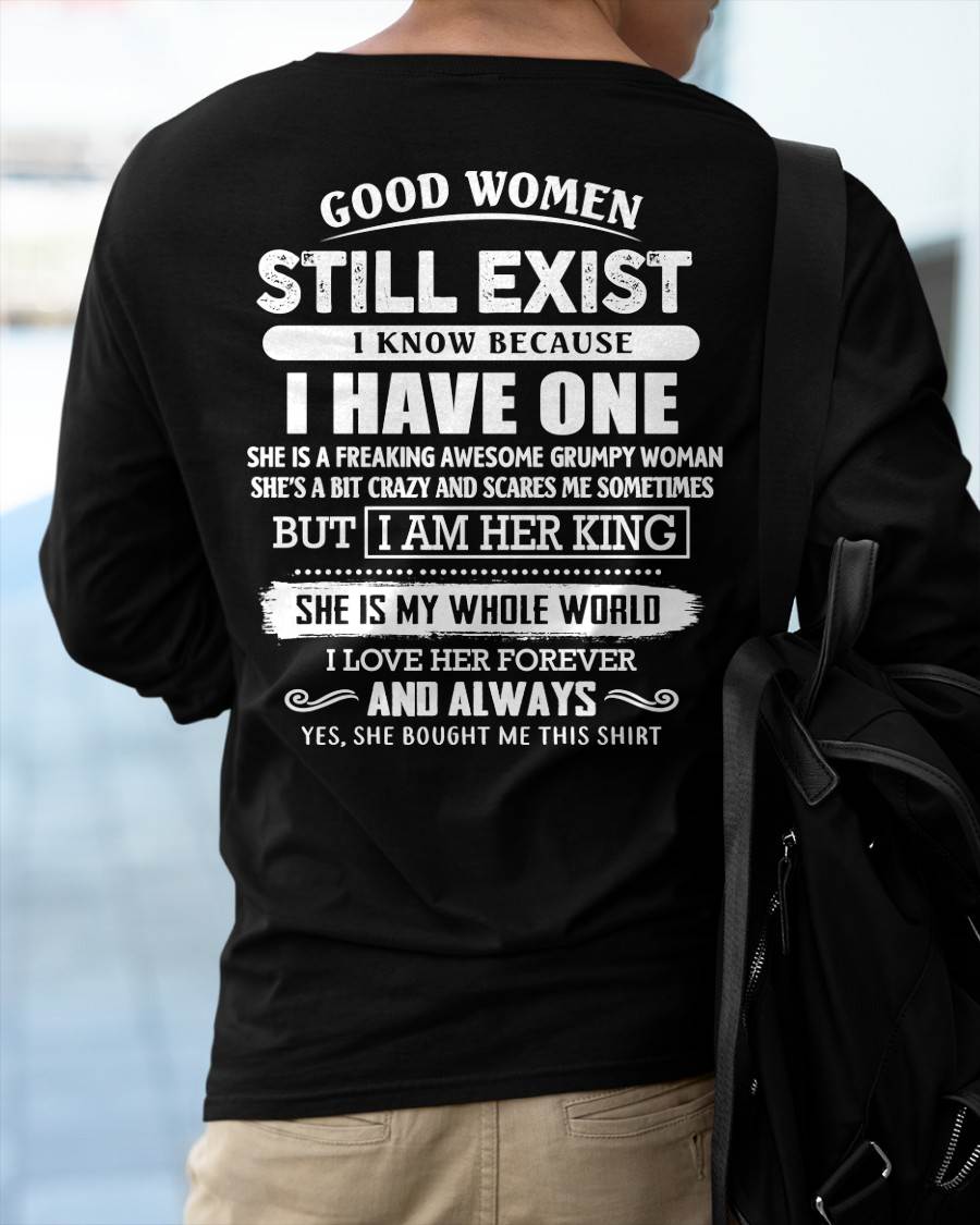 GOOD WOMEN STILL EXIST - PERFECT GIFT FROM WIFE, GIRLFRIEND - TIEN00 (SKU12-306-00)
