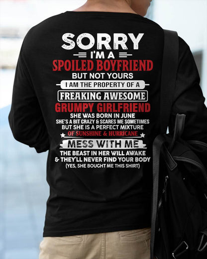 June - Spoiled Boyfriend - Perfect Gift From Girlfriend - TIEN06 (SKU11-18-06)