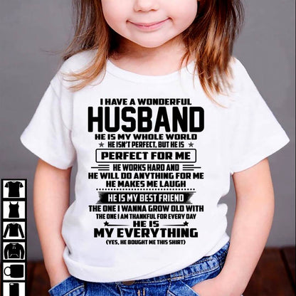 I Have A Wonderful Husband – Gift For Wife From Husband – DOAN00 (SKU12-314-00)