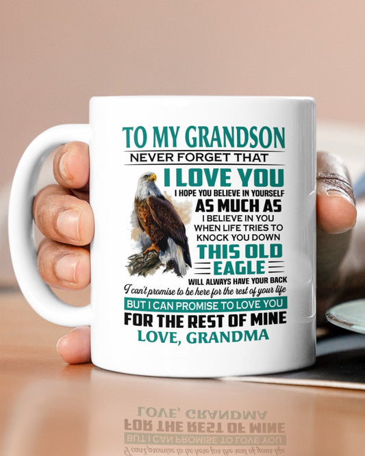 TO GRANDSON MUG 02 - GIFT FROM GRANDMA - TIEN00