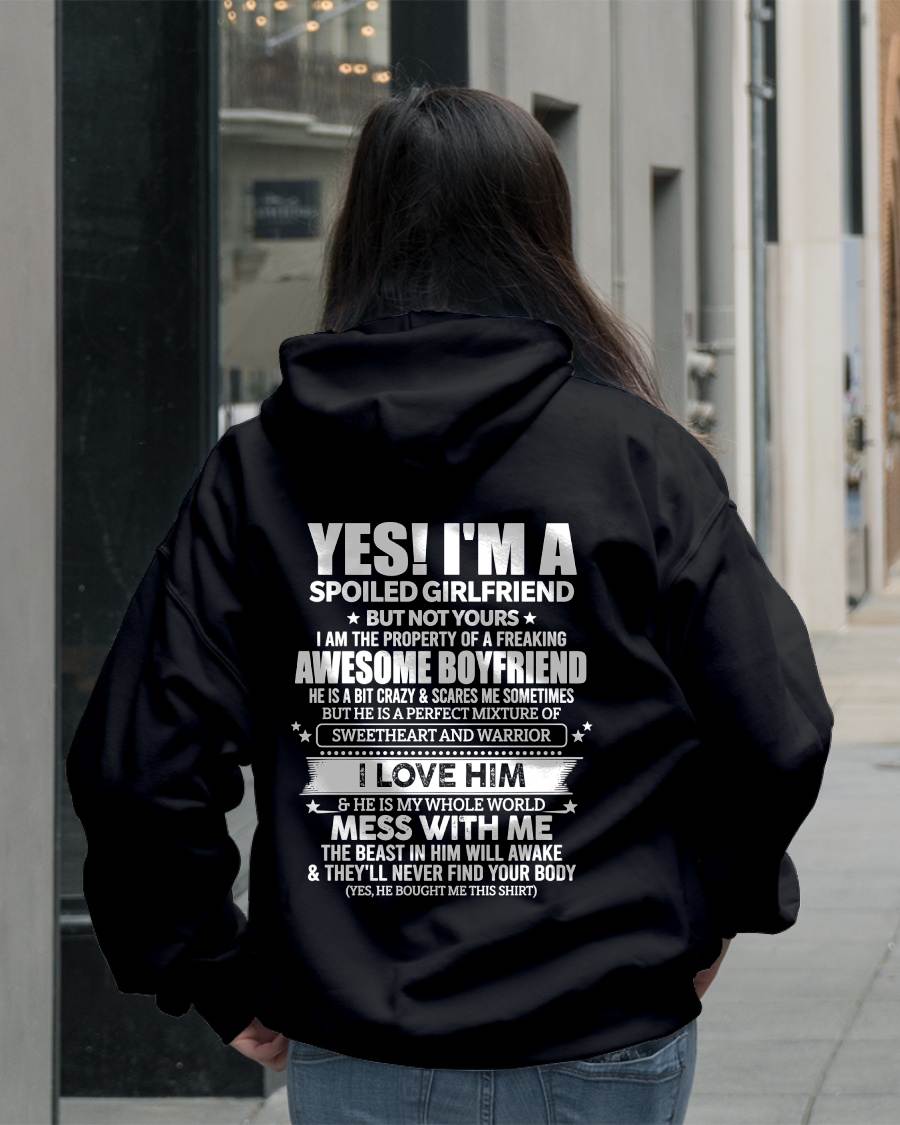 YES! I'M A SPOILED GIRLFRIEND - GIFT FROM BOYFRIEND/HUSBAND - tien00 (SKU2606-265-00)