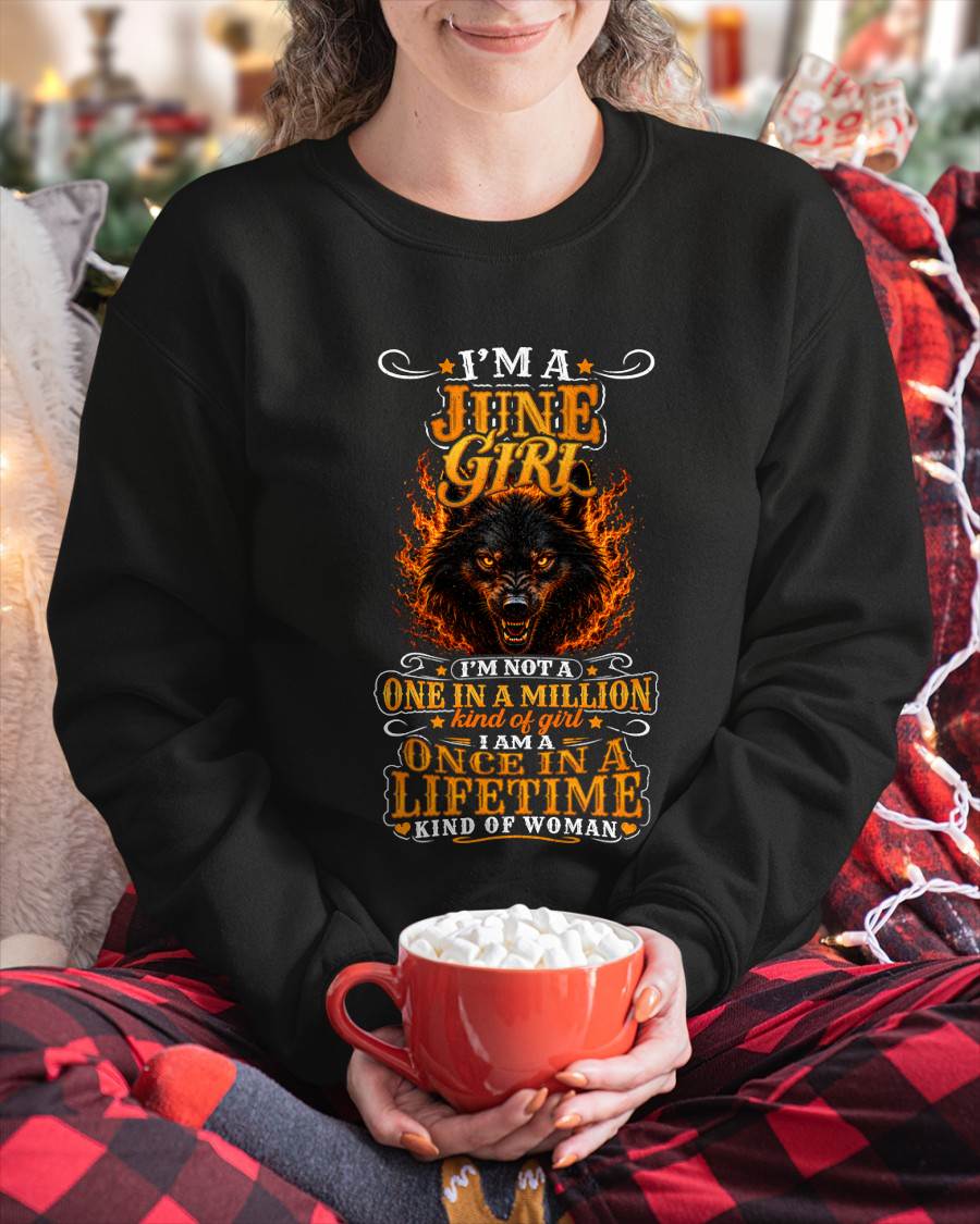 JUNE – "I AM A ONCE IN A LIFETIME KIND OF WOMAN" – YELLOW VERSION – T – SHIRT FOR WOMEN – TIEN06 (SKU2607-327-06)