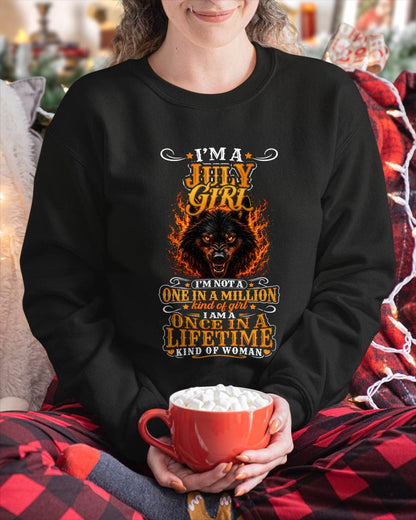 JULY – "I AM A ONCE IN A LIFETIME KIND OF WOMAN" – YELLOW VERSION – T – SHIRT FOR WOMEN – TIEN07 (SKU2607-327-07)