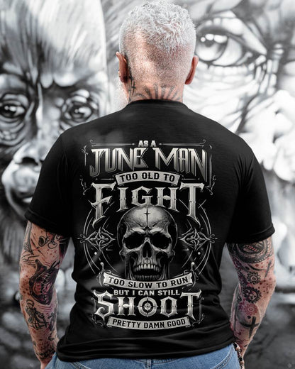 "YES, I CAN SHOOT PRETTY DAMN GOOD" –  COOL T - SHIRT FOR MEN – TIEN06 (SKU2606-83-06)