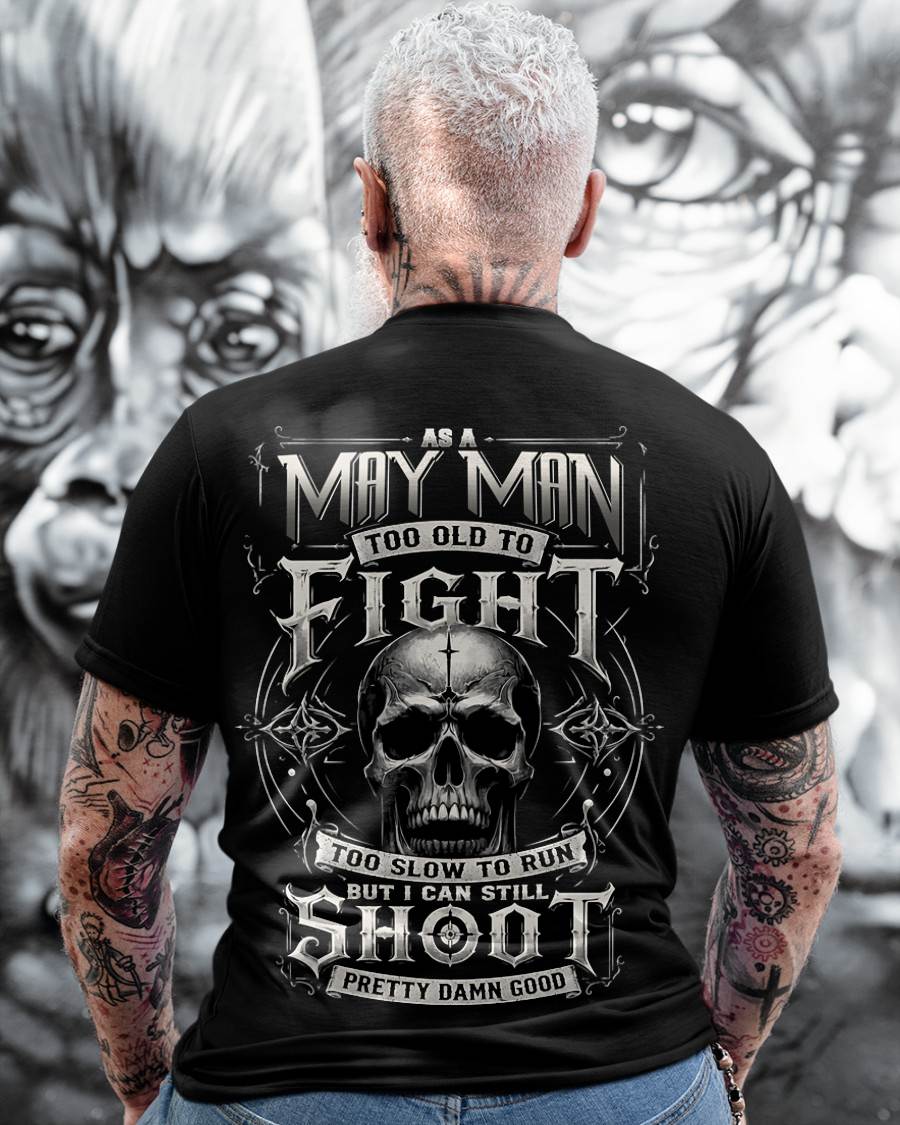 "YES, I CAN SHOOT PRETTY DAMN GOOD" –  COOL T - SHIRT FOR MEN – TIEN05 (SKU2606-83-05)