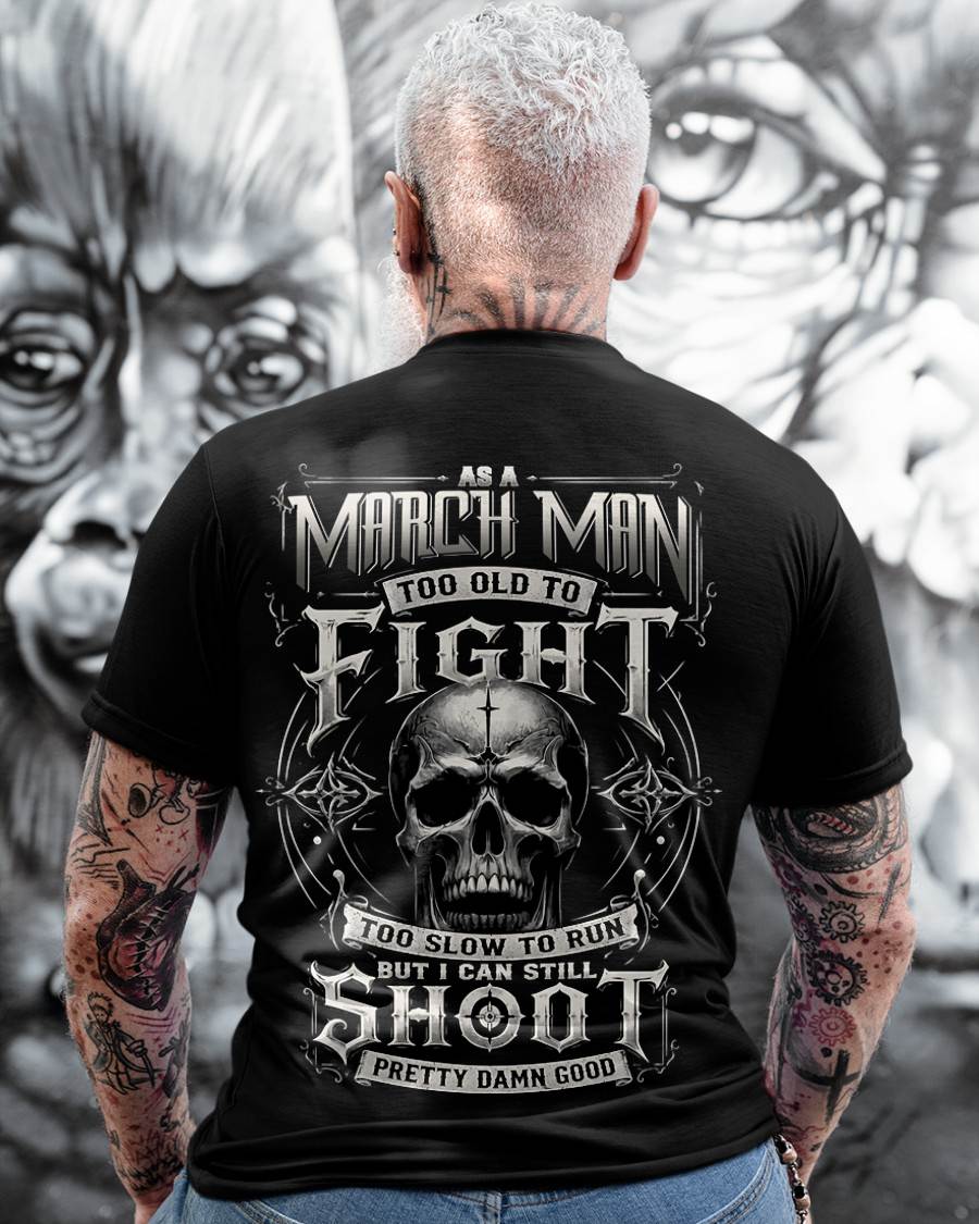 "YES, I CAN SHOOT PRETTY DAMN GOOD" –  COOL T - SHIRT FOR MEN – TIEN03 (SKU2606-83-03)
