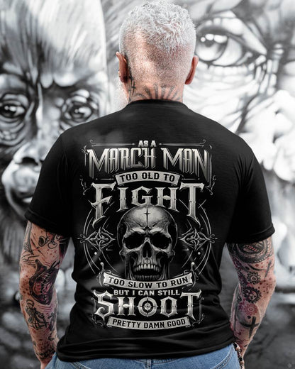 "YES, I CAN SHOOT PRETTY DAMN GOOD" –  COOL T - SHIRT FOR MEN – TIEN03 (SKU2606-83-03)