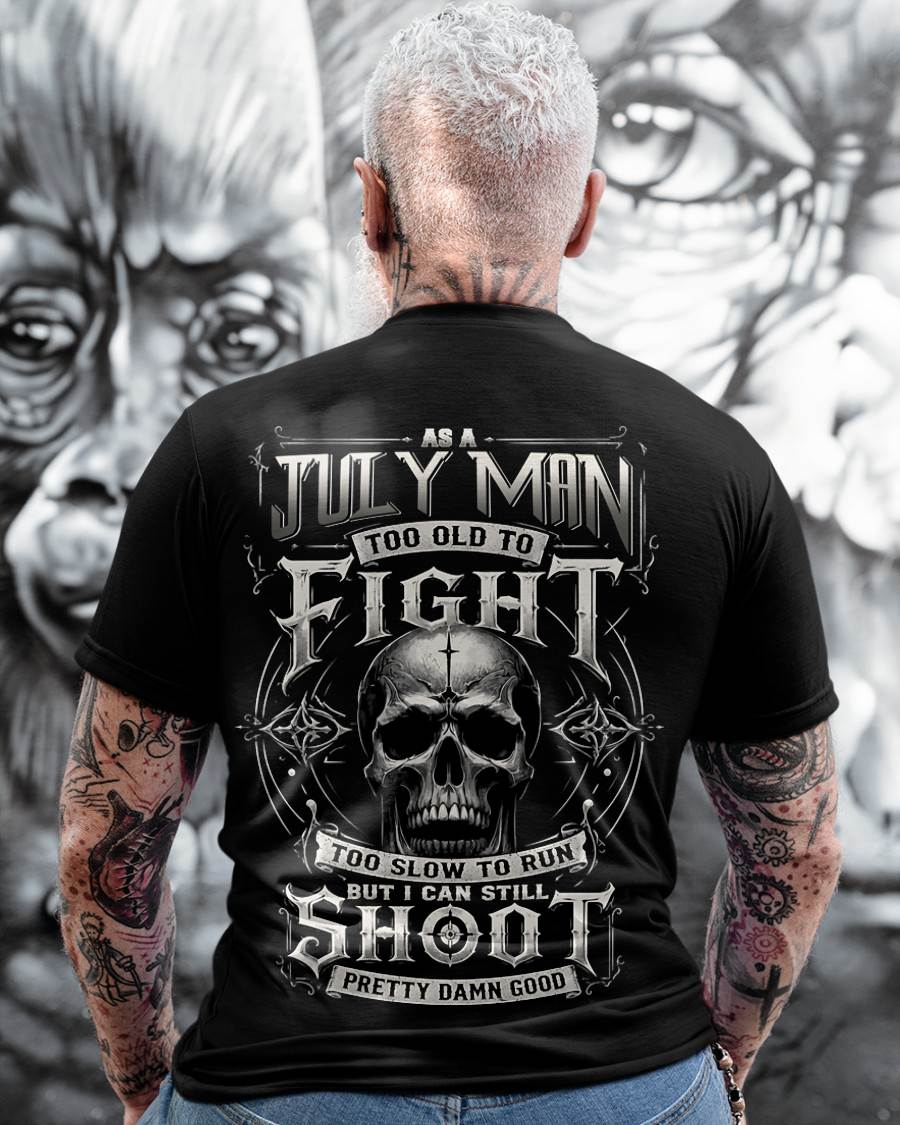 "YES, I CAN SHOOT PRETTY DAMN GOOD" –  COOL T - SHIRT FOR MEN – TIEN07 (SKU2606-83-07)