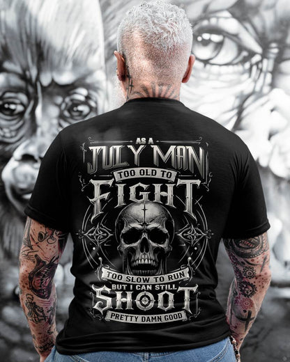 "YES, I CAN SHOOT PRETTY DAMN GOOD" –  COOL T - SHIRT FOR MEN – TIEN07 (SKU2606-83-07)