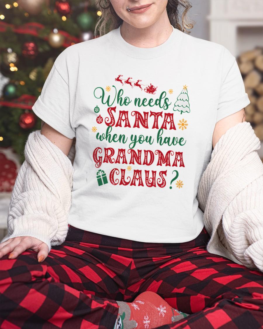 CHRISTMAX T-SHRIT FOR GRANDMA - GIFT FROM GRANDMA - TIEN00