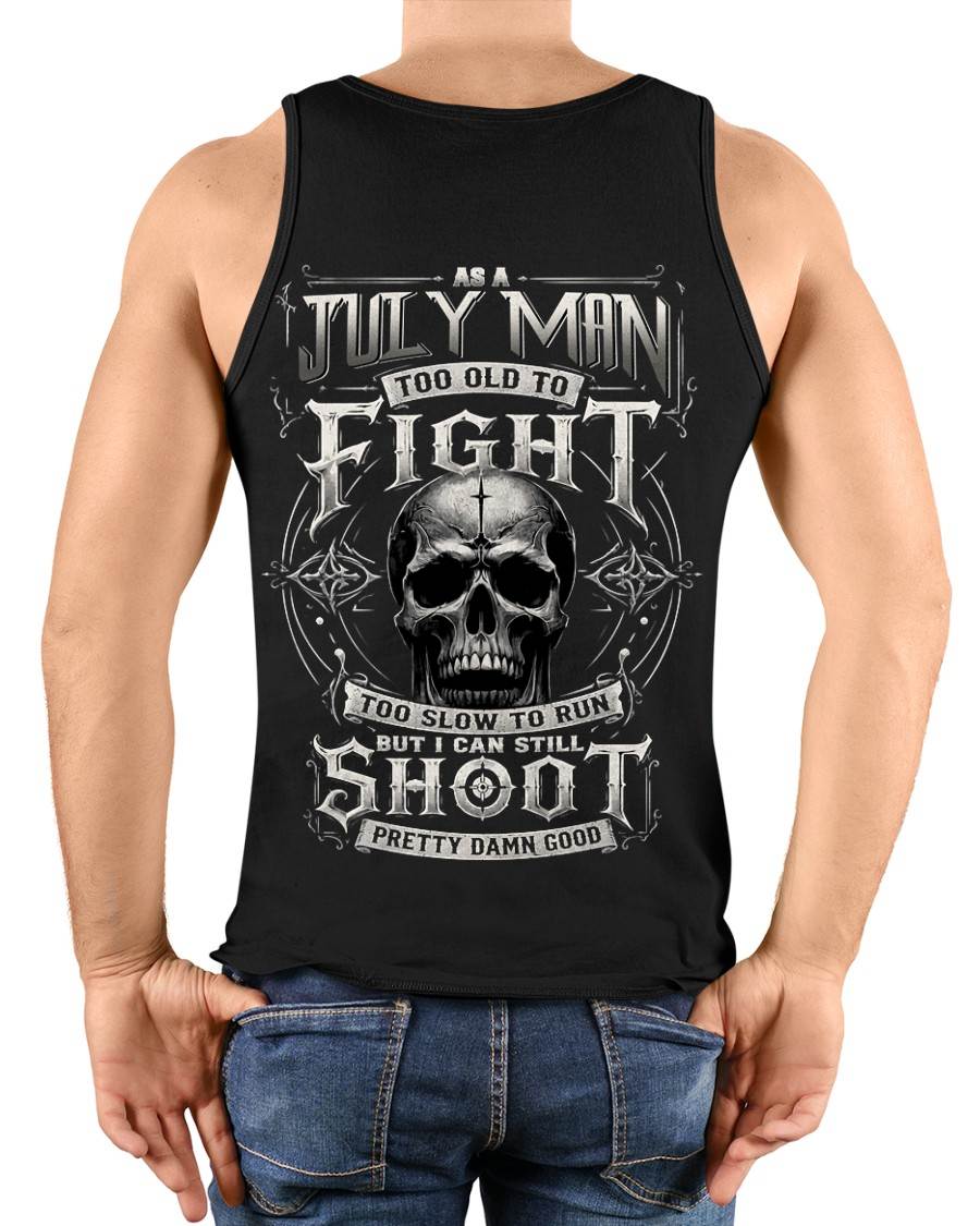 "YES, I CAN SHOOT PRETTY DAMN GOOD" –  COOL T - SHIRT FOR MEN – TIEN07 (SKU2606-83-07)