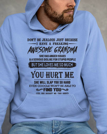 Don't Be Jealous - Gift For Grandson And Granddaughter From Grandma - DOAN00 (SKU07-153-00)