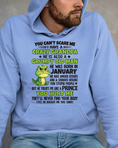 YOU CAN’T SCARE ME - GIFT FOR GRANDSON AND GRANDDAUGHTER FROM GRANDPA - DOAN01 (SKU09-121-01)