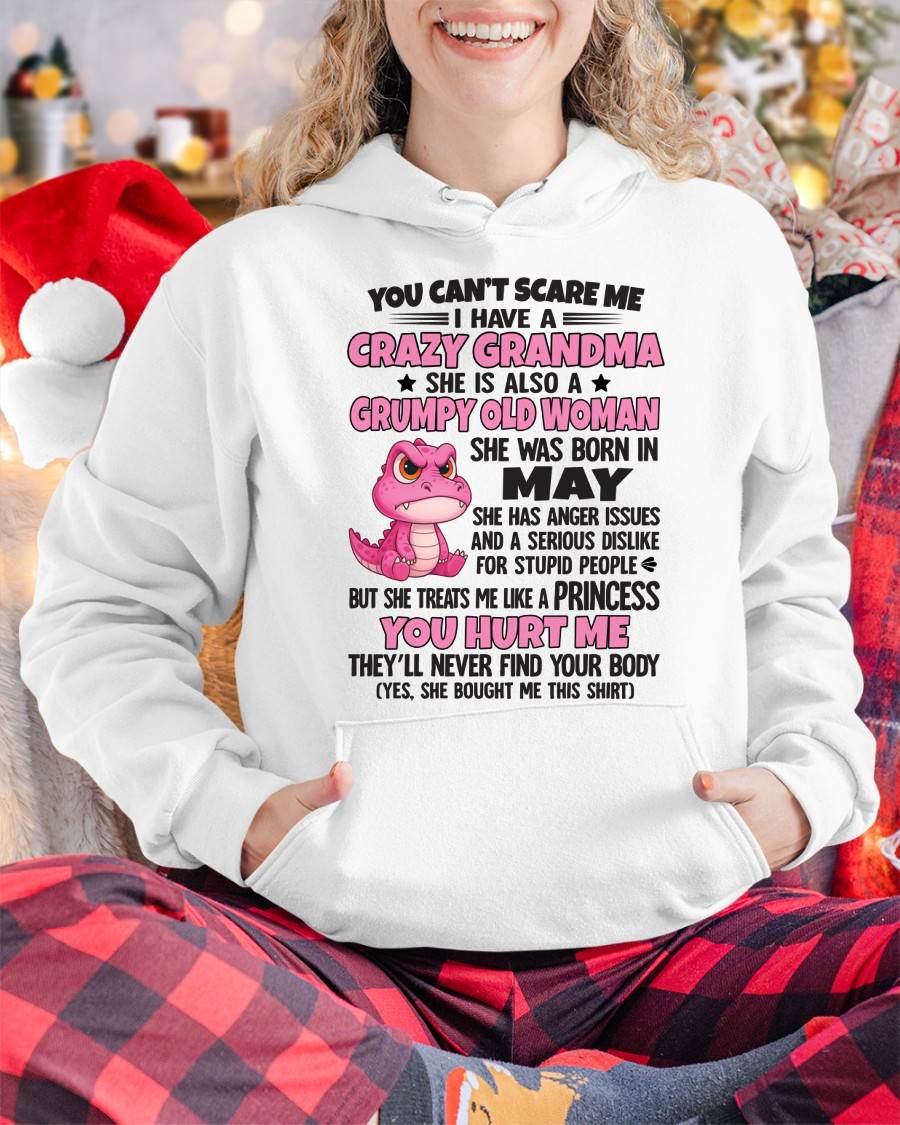 You Can’t Scare Me - Gift For Grandson And Granddaughter From Grandma - DOAN05 (SKU09-130-05)