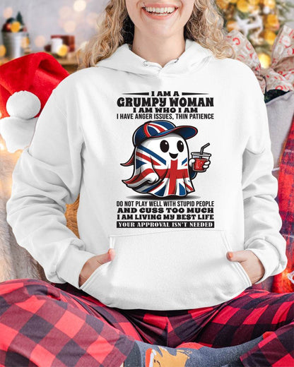 I Am A Grumpy Woman - T Shirt For Woman - DOAN (SKU09-82)