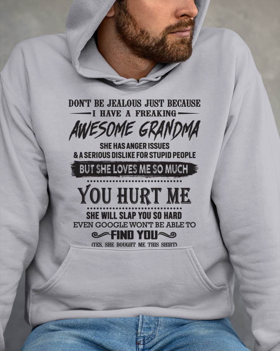 Don't Be Jealous - Gift For Grandson And Granddaughter From Grandma - DOAN00 (SKU07-153-00)