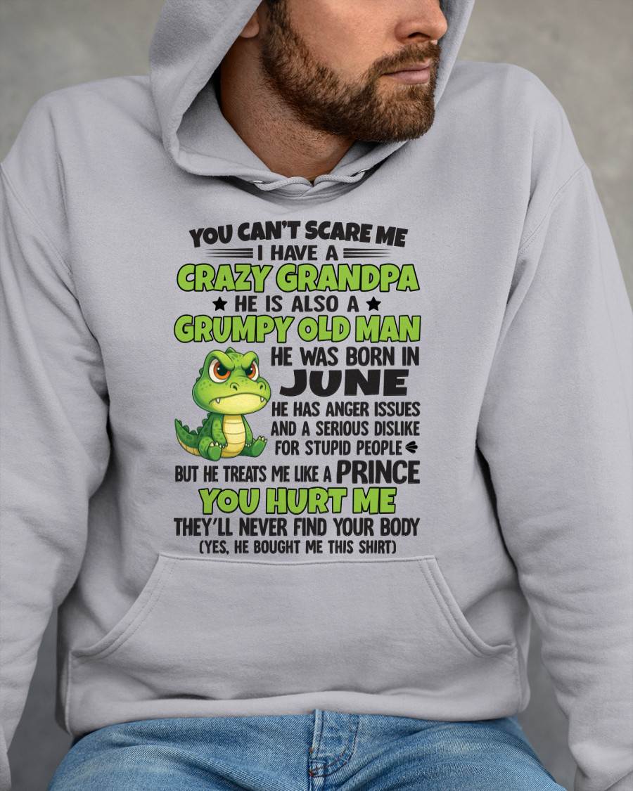 YOU CAN’T SCARE ME - GIFT FOR GRANDSON AND GRANDDAUGHTER FROM GRANDPA - DOAN06 (SKU09-121-06)