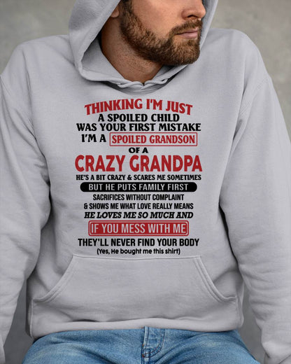 Thinking I'm Just A Spoiled Child - Gift For Son From Mom - DOAN00 (SKU10-05-00)