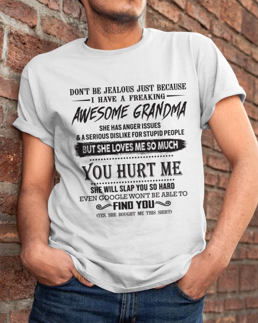 Don't Be Jealous - Gift For Grandson And Granddaughter From Grandma - DOAN00 (SKU07-153-00)