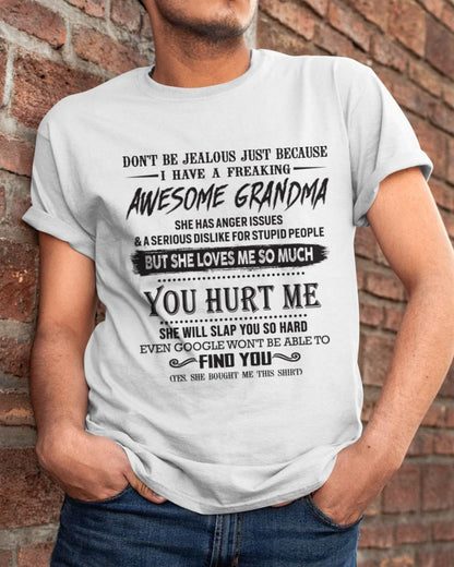 Don't Be Jealous - Gift For Grandson And Granddaughter From Grandma - DOAN00 (SKU07-153-00)