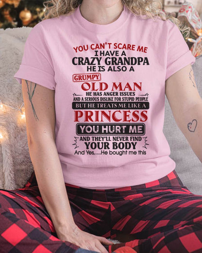 I Have A Crazy Grandpa - Gift For Grandson And Granddaughter From Grandpa - DOAN00 (SKU09-143-00)