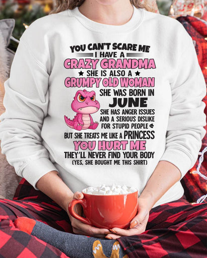 You Can’t Scare Me - Gift For Grandson And Granddaughter From Grandma - DOAN06 (SKU09-130-06)