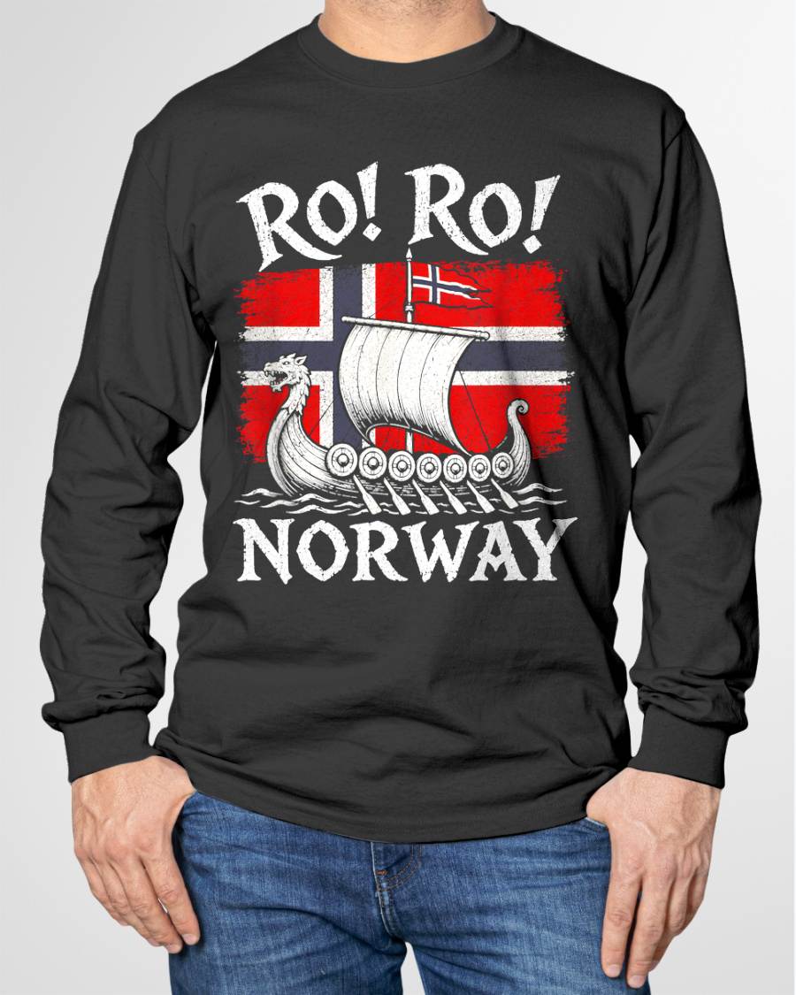 "NORWAY VIKING" –  TRENDING T - SHIRT  – TIEN00 (SKU2607-104)