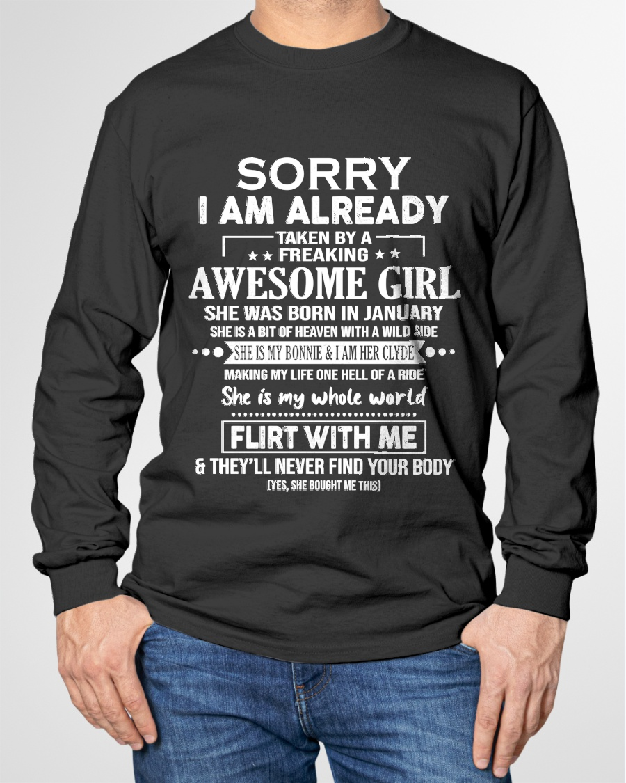 JANUARY – She Is My Bonnie And I Am Her Clyde – FROM WIFE TO HUSBAND – TIEN01 (SKU26T-01-61-01)