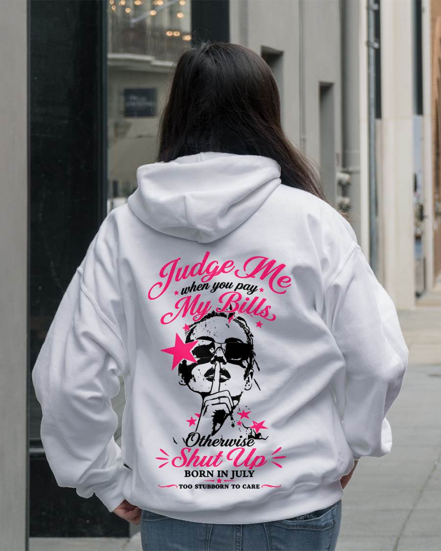 "Judge Me When You Pay My Bill" – The Beautiful T - Shirt For Women – TIEN07 (SKU2605-417-07)