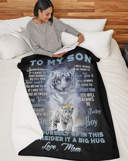 Special Gift For Your Son Blanket - From Mom (SKUB11-161)