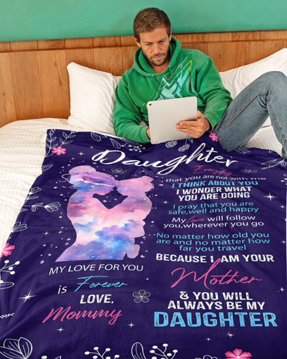 SPEICAL BLANKET TO YOUR DAUGHTER - A WARM HUG FROM MOM - TIEN00(SKU2606-390)