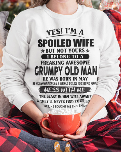 Grumpy Old Man May – Perfect gift for wife From Husband – TIEN05 (SKU08-63-05)