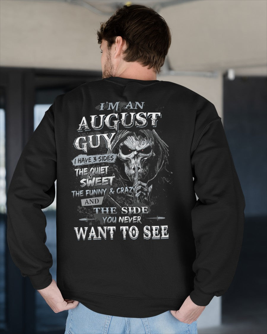 AUGUST - I HAVE 3 SIDES - T-SHIRT FOR MAN - DOAN08 (SKU07-60-08)