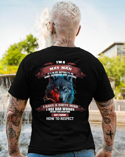 I’M A MAY MAN – T-SHIRT FOR MAN – DOAN05 (SKU12-162-05)