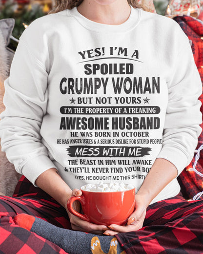 Perfect gift for wife from awesome husband october – ccdi10 (SKU10-21-10)