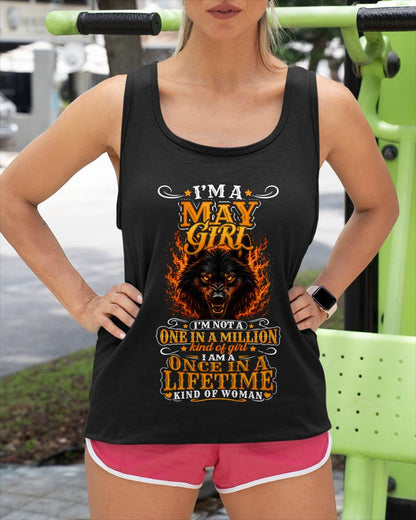 MAY – "I AM A ONCE IN A LIFETIME KIND OF WOMAN" – YELLOW VERSION – T – SHIRT FOR WOMEN – TIEN05 (SKU2607-327-05)