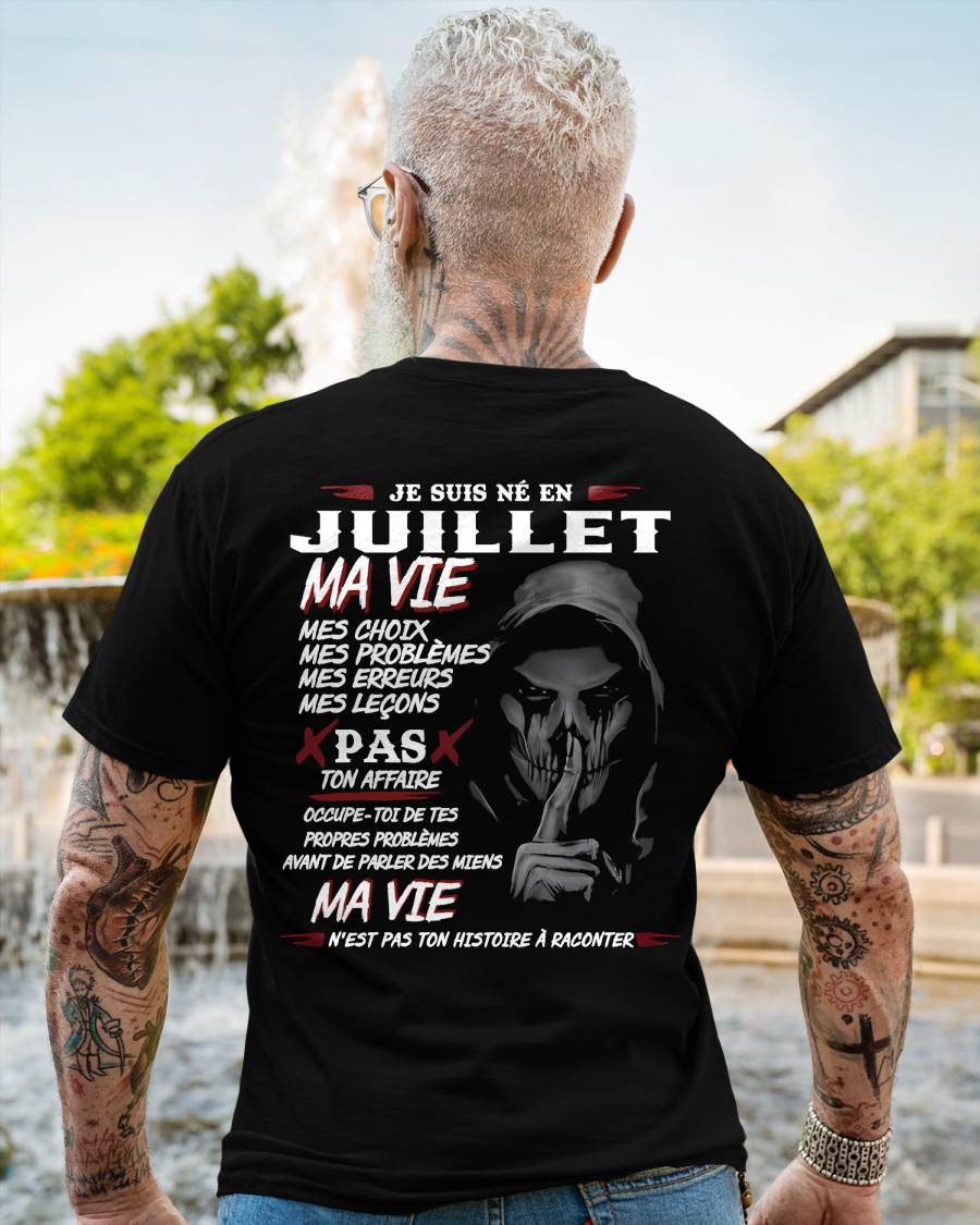 MA VIE – T-shirt pour homme – DOAN07 (SKU12-269-07)