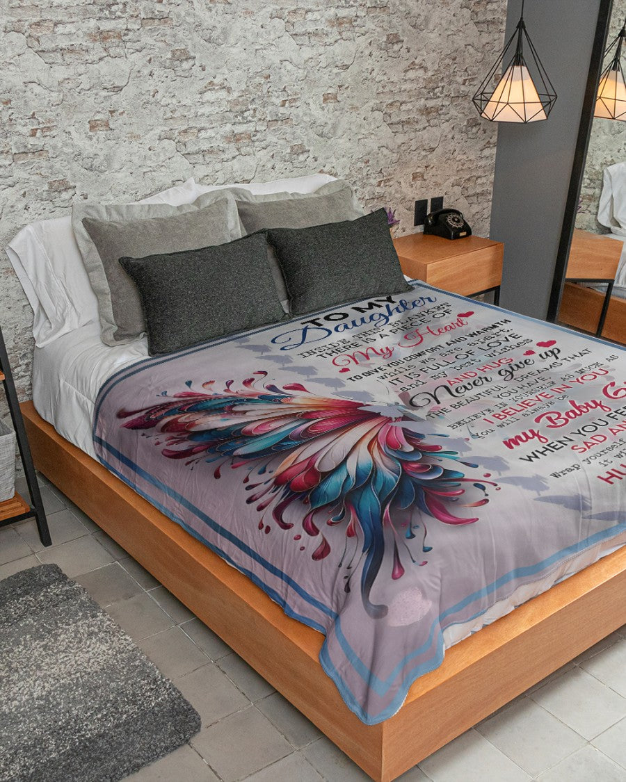 Special Gift For Your Daughter Blanket - From Mom (SKUB11-152)