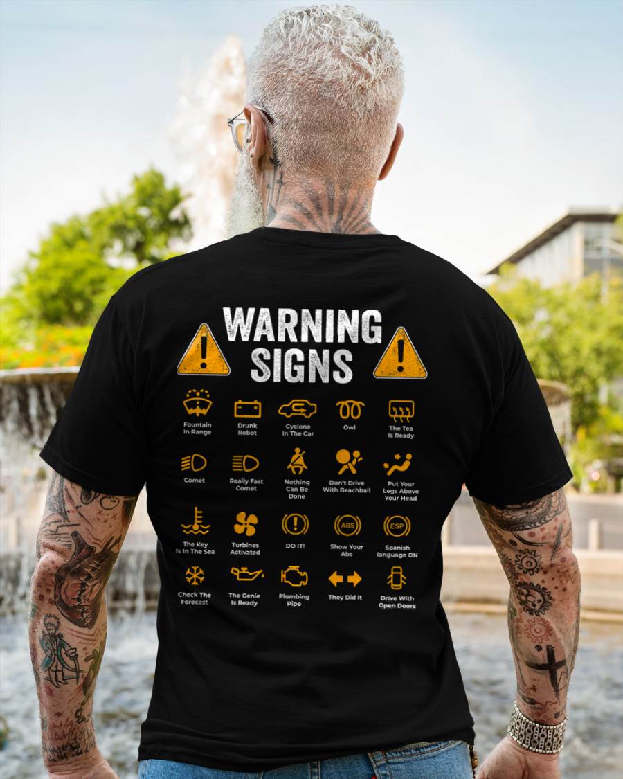 Warning Signs - Gift For Mechanic - DOAN (SKUM08-D00)