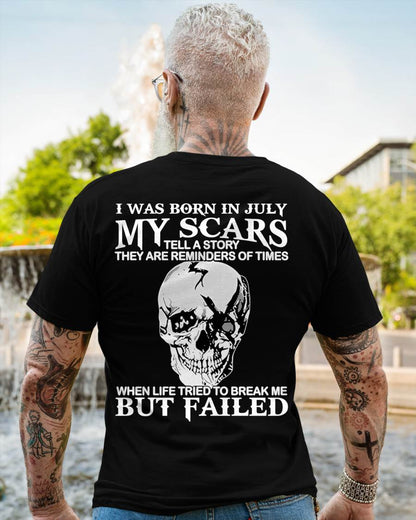 My Scars Tell A Story – T-Shirt For Man – DOAN07 (SKU10-27-07)