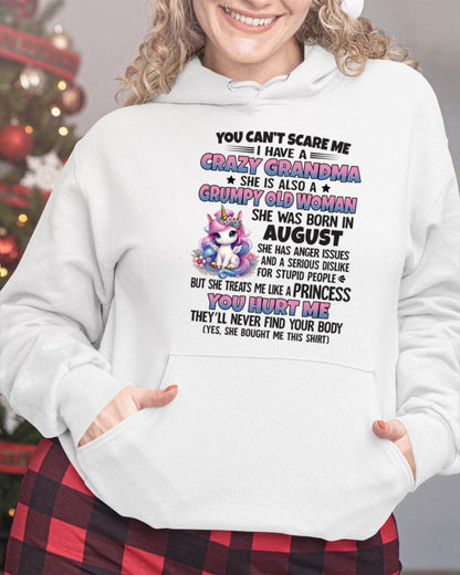 AUGUST - YOU CAN'T SCARE ME - GIFT FROM GRANDMA - TIEN08 (SKU09-106-08)