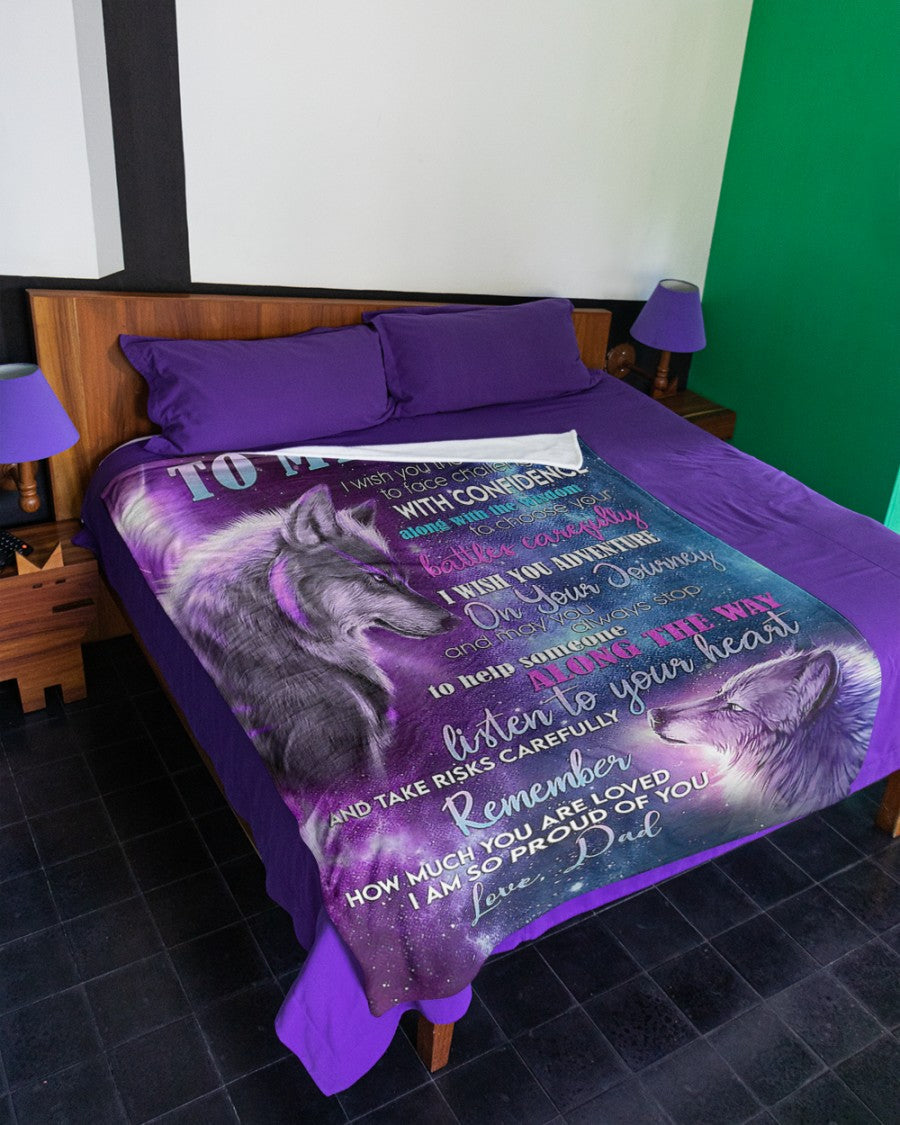 The Perfect Gift For Your Son Blanket - From Dad (SKUB10-Btien)