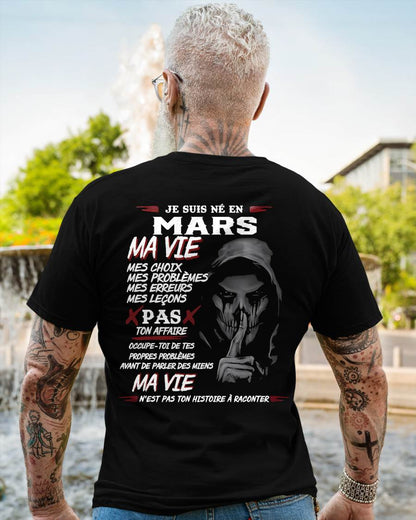 MA VIE – T-shirt pour homme – DOAN03 (SKU12-269-03)