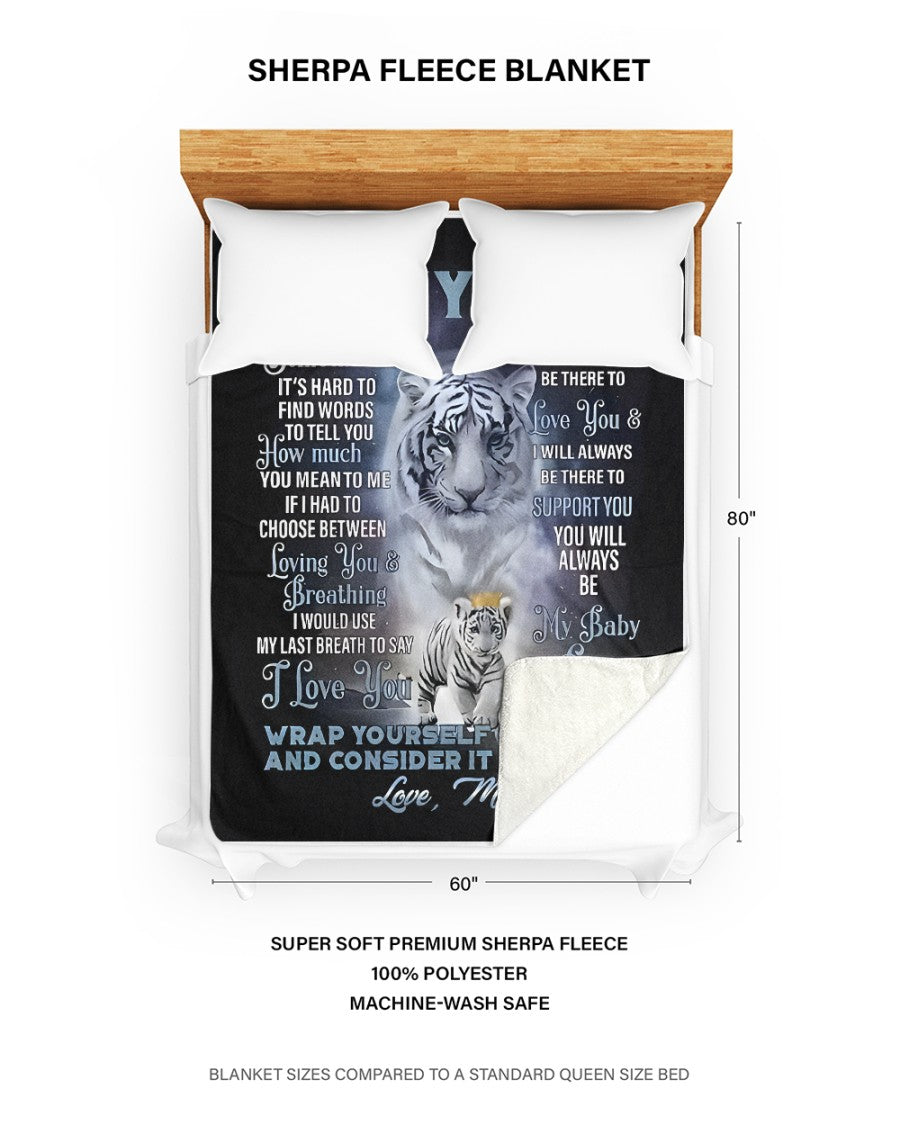 Special Gift For Your Son Blanket - From Mom (SKUB11-161)